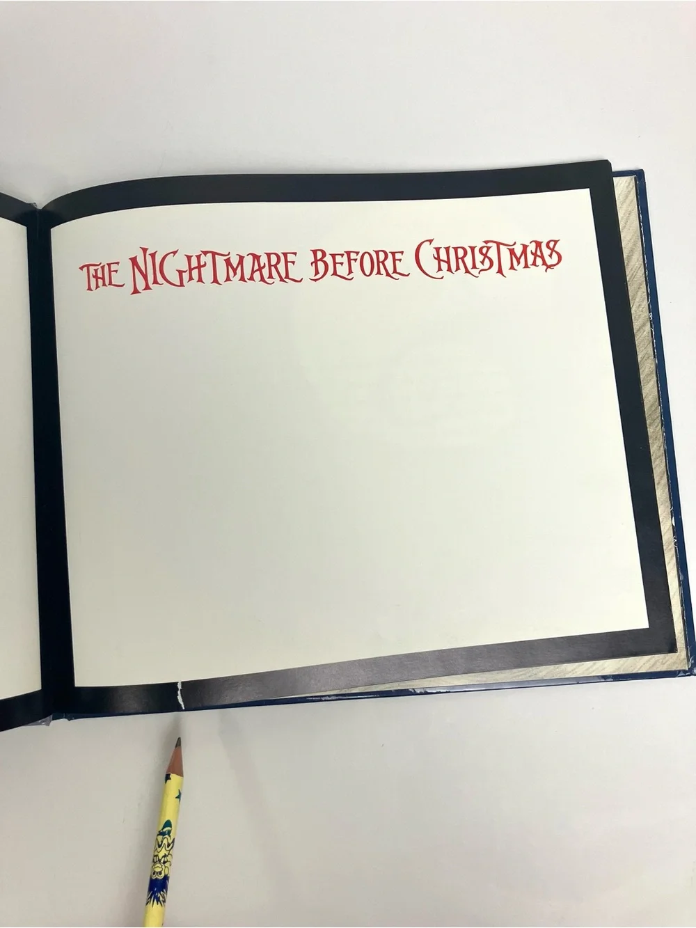 First Edition 1st Printing 1993 The Nightmare Before Christmas Vintage Book - Picture 8 of 17